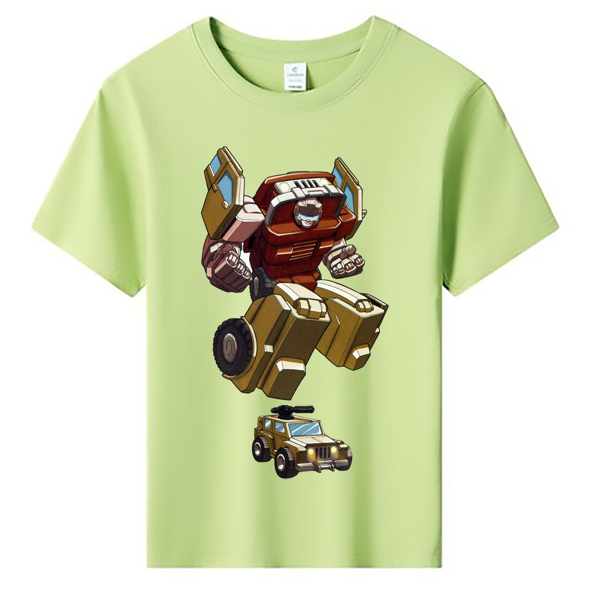 （画像用）  綿100％キッズTシャツ（フロントプリント）